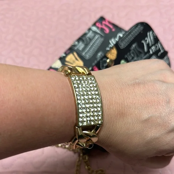 Paris Print Women's Bag - Black and Pink - Picture 5 of 5